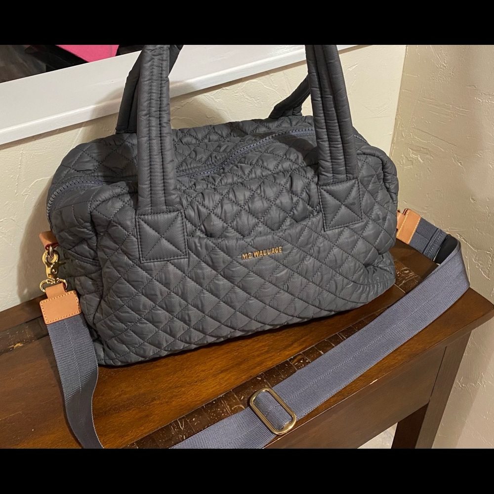 MZ Wallace Travel Jimmy in Magnet Grey